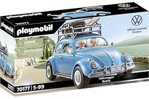 PLAYMOBIL 70177 Volkswagen Beetle, para niños a Partir de 5 años, Multicolor