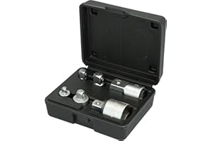 BRILLIANT TOOLS BT024006 Zestaw adapterów, 6-szt., 1/4" + 3/8" + 1/2" + 3/4" [Powered by KS TOOLS]