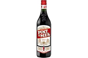 Fernet Punt E Mes Vermouth 16% (1 x 0,75l) | Süßlicher Wermut veredelt mit Bitterlikör | Der Aperitif-Klassiker Italiens