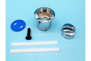 IFONT Pulsador de Inodoro Roca | Diferentes modelos a elegir de Pulsadores para Inodoro Roca| Pulsadores Originales Roca (Doble Descarga Corto (Barillas Clip))