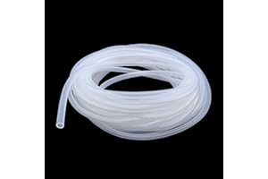 iMeistek Silicone Tube 6mm ID x 9mm OD 6 Meters, Flexible Food Grade Hose Silicone Tubing Water Air Tube Pipe Transparent