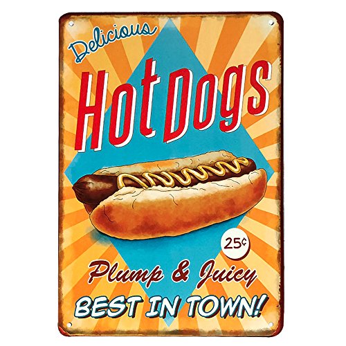 Ipekoo popcorn retro metal Sign Tin Sign Retro Vintage anticata pub poster metal Wall targa in metallo A