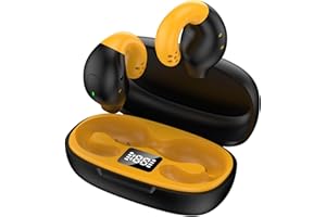 XMENHA Knochenschall Kopfhörer Bluetooth Bone Conduction Headphones Open Ear Kopfhörer Geräuschunterdrückung Sportkopfhörer Bluetooth Sport Luftleitung Wireless Earbuds Noise Cancelling Kopfhoerer Kabellos