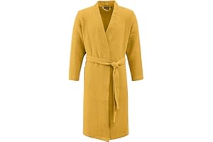 SENSEI LA MAISON DU COTON Sensei Maison - Peignoir en Gaze de Coton LOFT - 3 - L/XL - Miel