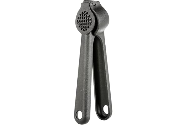 GastroMax Vitlökspress - Egonomiska handtag - Inbyggd rensare - Tål maskindisk - BPA-fri - Tillverkad i Sverige