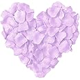 1000 Pieces Light Purple Artificial Silk Rose Petals Flower Decoration Wedding Party Color Light Purple
