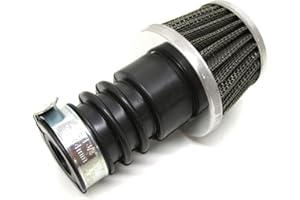 STREETPARTS24 19mm Tuning Luftfilter für Vergaser | Passend für Zündapp GTS, CS, KZ, ZD 50, Kreidler, Hercules, Puch, Simson