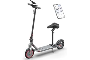 JOYHIS Patinete Eléctrico Adultos, Scooter Electrico Plegable，Ruedas 8,5” Patin Electric, Doble Frenos de Disco