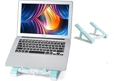 STRIFF Laptop Stand for Desk, Ergonomic Computer Stand Laptop Riser, Phone and Tablet Stand for Desk, Portable Laptop Elevato