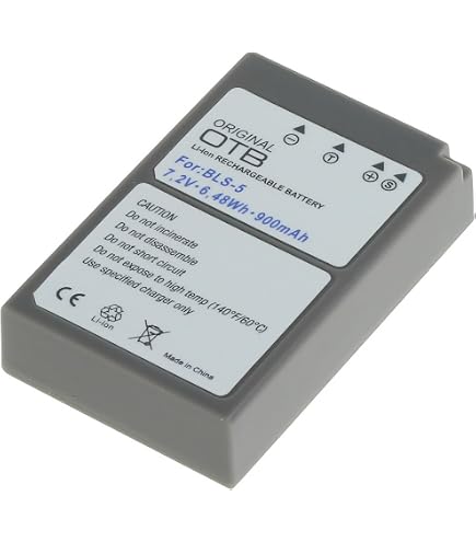Batteria Li-Ion 1150mAh Per Olympus Pen E-P1 E-P2 E-P3 E-PL1 E-PL3 - ECO Generic