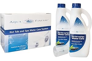 HMKCH AquaFinesse mit Chlortabletten, Whirlpool Wasserpflegeset Verkaufsbox
