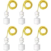 QWORK® 6 Stück Vertikale Schwimmerschalter Flüssigkeits Wasserstandsensor