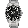 SEIKO Mens Analogue Quartz Watch with Stainless Steel Strap SUR505P1