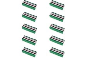 EUROPEL Lot de 10 gommes à tableau noir – Gomme à craie en feutre multicouche – Prise en main facile, éponge nettoyante légère pour tableau noir – Idéal pour la salle de classe, la maison ou le bureau