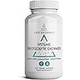 Systemic Proteolytic Enzymes - Powerful Mixed Enzyme Formula - Pullulan Capsules - Vegan - UK Made - No Additives (120 Capsule Bottle)