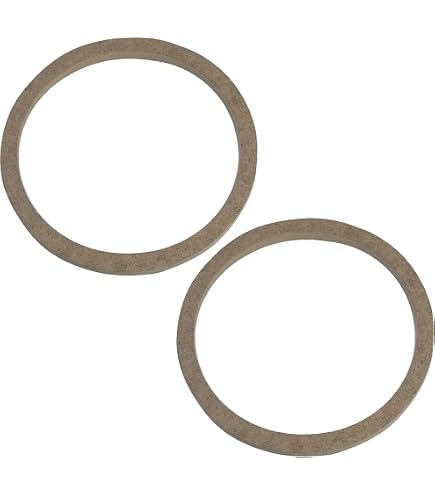 Distanziali per altoparlanti subwoofer da 20,3 cm, anelli estensibili, spessore 1,9 cm, diametro interno: 7 1/8, diametro esterno: 20,3 cm, 1 paio, SSK8XK, impilabile, perfetto per incorniciare
