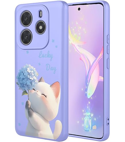 SEAHAI Hülle Für Xiaomi Redmi A3 – Ultra Dünn, Mattes Silikon, Mit Kameraschutz, Hellblau