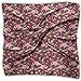 Produktbild xiadayu Womens Girl's Flamingos And Water Lilies Funny Print Square Kerchief Scarf Head Wrap Neck Satin Shawl