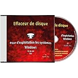Effaceur & formateur de disque dur pour les systèmes d'exploitation Windows 10 / 8 / 7 / Vista / XP (32 & 64 Bit), destructeu