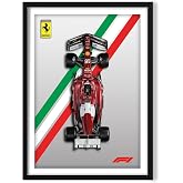 KARTPOST3R Formula F1 Ferrari Team Tablo Poster No:0057 (&Ccedil;er&ccedil;evesiz)