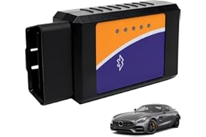 BOULESENM Scanner, Bluetooth Diagnosis Coche,Diagnosis Coche Multimarca,Escaner para Coches,para Todos los vehículos de protocolo,Detector Fallos Cóche,Scaners para Cóches