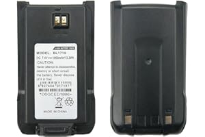 VINEYUAN Batterie de Remplacement pour HYT BL1719 TC-580 TC-518 TC-446S TC-500S TC-560 TC-585 BL1301 Batterie Radio bidirectionnelle