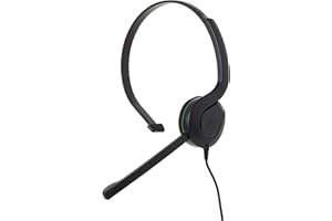 PowerA Chat Headset - Microsoft Officially Licensed for Xbox One/Xbox One S/Xbox One X (Std 3.5mm plug)