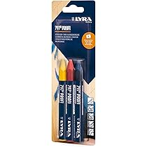 Gessetti Per Pittura Lyra 4878006 - 3 Pezzi, A Base Olio, Per Legno, Molto Stabili - Foto 6