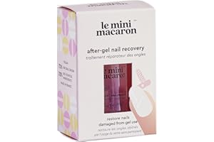 Le Mini Macaron - Rescue Moi - Soin pour les Ongles Fragiles et Endommagés - Enrichi en Acides de Fruits, Vitamine C et Vitamine B5