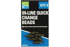 Preston Perles Connecteur Méthode d'alimentation in-Line Quick Change Beads
