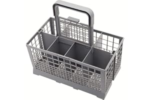 Ying-ti Dishwasher Silverware Cutlery Basket for utensils Compatible with most brands- GE, Whirlpool, Samsung, BOSCH, Maytag, KitchenAid, Kenmore