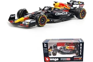 JODIYAAH Bburago 1:43 nuevo 2022 F1 Red Bull Racing RB18 1# Verstappen 11# Pérez pintura especial fórmula uno modelo de coche de juguete (RB18 #1)