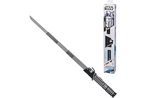 Star Wars Lightsaber Forge, Darksaber à Lame Noire Extensible, Jouet de déguisement Personnalisable Lame, embout, cylindre et noyau de sabre laser inclus
