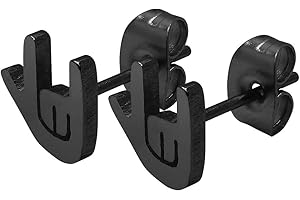 SOULCATS Soul-Cats 1 paire de boucles d'oreille Heavy Metal rock argent