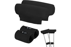 ‎SPRING SEAON Springseason Crutches Armpit Pads, Non-Slip Pads for Forearm Crutches, Velvet Crutches, Grip Padding, Unive Crutches Accessories