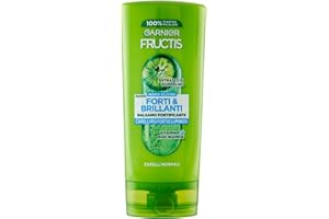Garnier Fructis Balsamo Fortificante, Per Capelli Normali, Per Capelli Forti e Luminosi, Con Estratto di Pompelmo e Vitamina B6, Forti & Brillanti, 200 ml