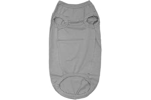 Yyyuluo Cotone Morbido Traspirante Tinta Unita Colore Cani Abiti Vestiti Abbigliamento Vestibilità per Piccolo Medio Cane Gatto Camicie