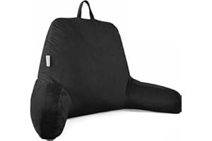 MERIDIA PERSONAL CARE MERIDIA Cojín Lectura Cama - Almohada de Lectura - Cojin de Lectura - Respaldo Cama con Funda Lavable - Rellenado en España