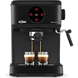 Solac Ce4501 Squissita Cafetera, Doub Cream, Espresso y Cappuccino, 1000 W,  1 Cups, Acero Inoxidable, Multicolor : Amazon.es: Hogar y cocina