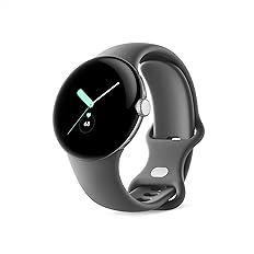Google Pixel Watch - Android Smartwatch with Fitbit Activity Tracking - Heart Rate Tracking Watch - Polished Silver Stainless