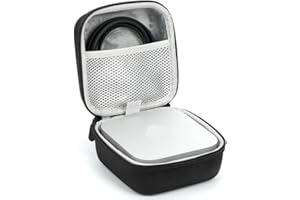 YUHTECH Hard Carrying Case for 2024 Apple Mac Mini M4, Waterproof and Scratch Resistant Portable Organiser, Compact Organizer with Shockproof Design Travel, Office Use, Case Only