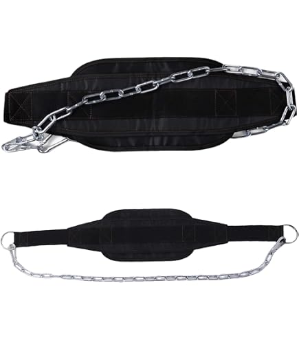 Cintura Per Immersione E Sollevamento Pesi Farabi-Sports, In Neoprene, Con Catena, Regolare