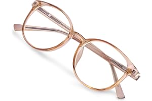 Ymmott Blaulichtfilter Brille Damen Computerbrille ohne Sehstärke mindert Augenbelastung Blaufilter Gaming Brille Transparent für Damen