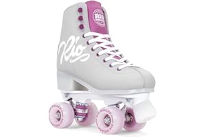 Rio Roller Script Quad Skates - Grey/Purple