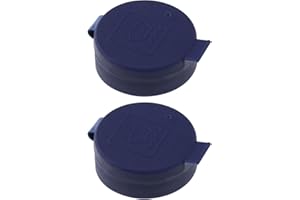 OTOTEC 2 szt. zamiennik nakrętki butelki spryskiwacza szyby przedniej 71740943 643244 kompatybilny z Fiat 500 kompatybilny z Citroen Nemo osłona butelki