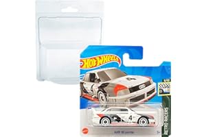 Hot Wheels Audi '90 Quattro Retro Racers 6/10 (77/250) HKG35 Short Card Mattel 2023 + Blister & Card Protector Pack Friki Monkey