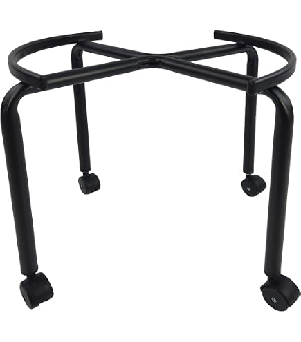 Piedistallo Per Fusti Olio Senza Ruote – 48x40 Cm H, Per Fusti/botti Da 100 Litri, Base Solida E Stabile