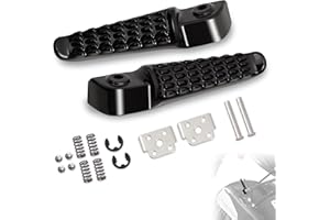 Hokuotolite Reposapiés trasero para ninja ZX 6R 2010-2023, ZX 10R ABS 2011-2020, ZX 10R 2009-2019, ZR800 2013-2015, Z1000 ABS 2014-2015, Z1000 2010-2013