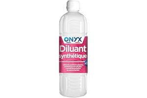Onyx - Diluant Synthétique - Diluant Peintures, Prépare les Sous-Couches - Fabrication Française - 1L