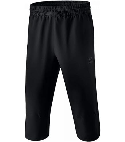 Erima 2.0 Trainingsbroek Met Tussenstukken Op De Kuiten & Piping - Zwart | Maat: L